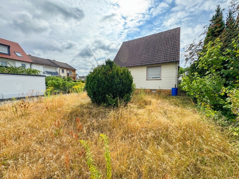 Hausansicht Wohngrundst�ck Darmstadt