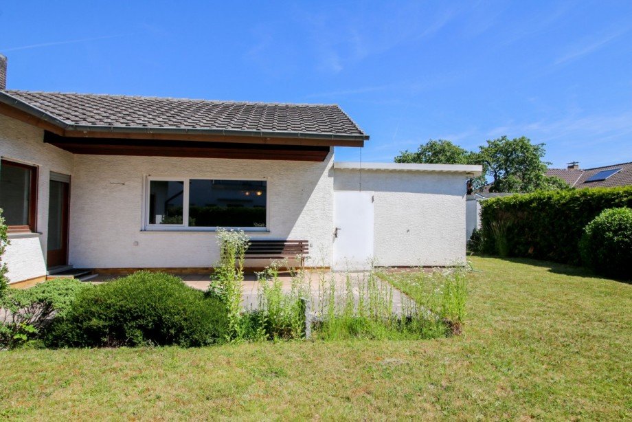 Hausansicht - Garten Einfamilienhaus Gernsheim