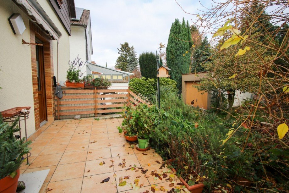 Terrasse Zweifamilienhaus Darmstadt