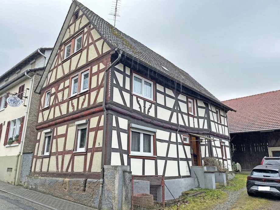 2-Familienhaus - Stra�enansicht Haus F�rth