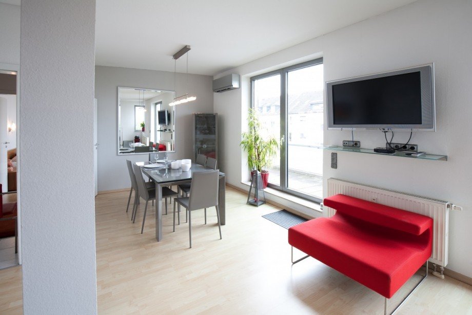 Esszimmer Penthousewohnung Darmstadt