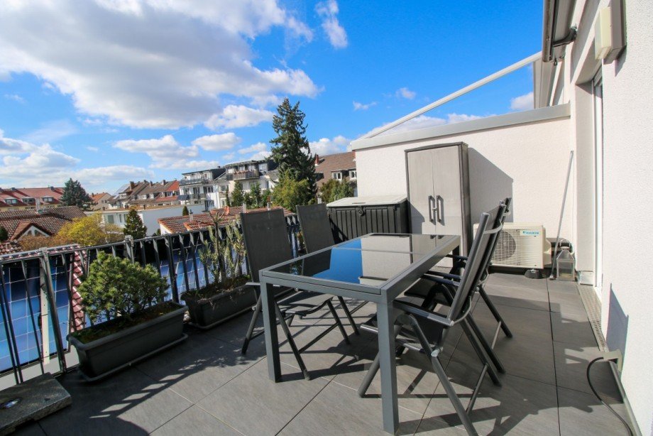 Dachterrasse Maisonettewohnung Darmstadt