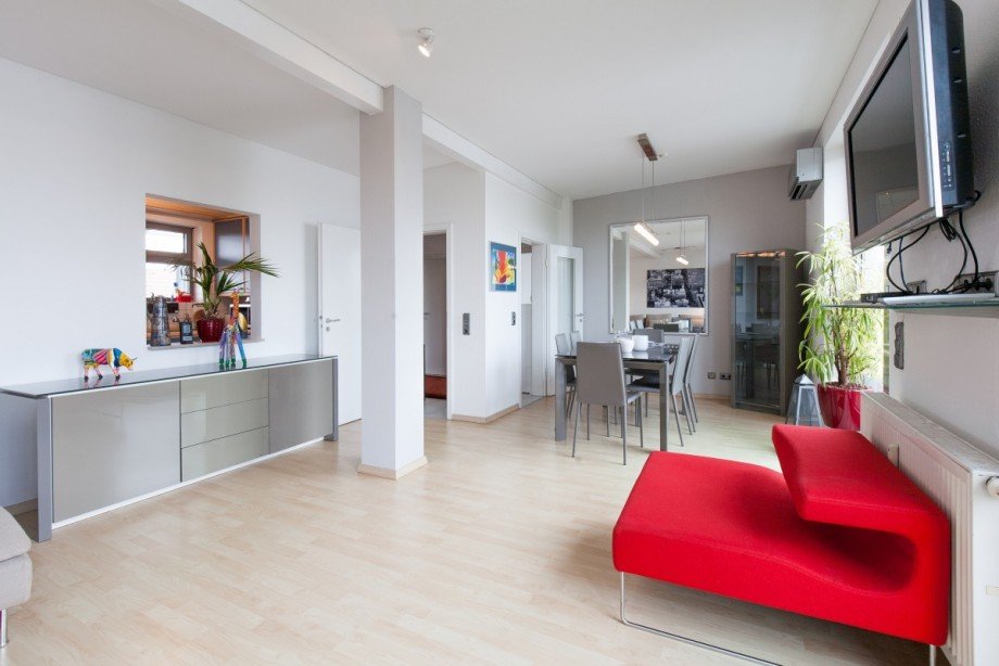 Wohn-Essbereich Penthousewohnung Darmstadt